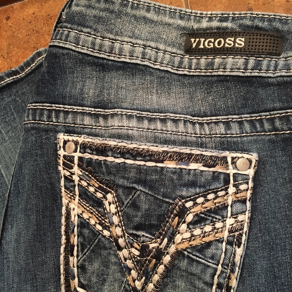 Vigoss Chelsea Boyfriend Jeans women’s plus 20